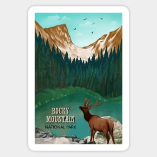 Rocky Mountains - Colorado Sticker